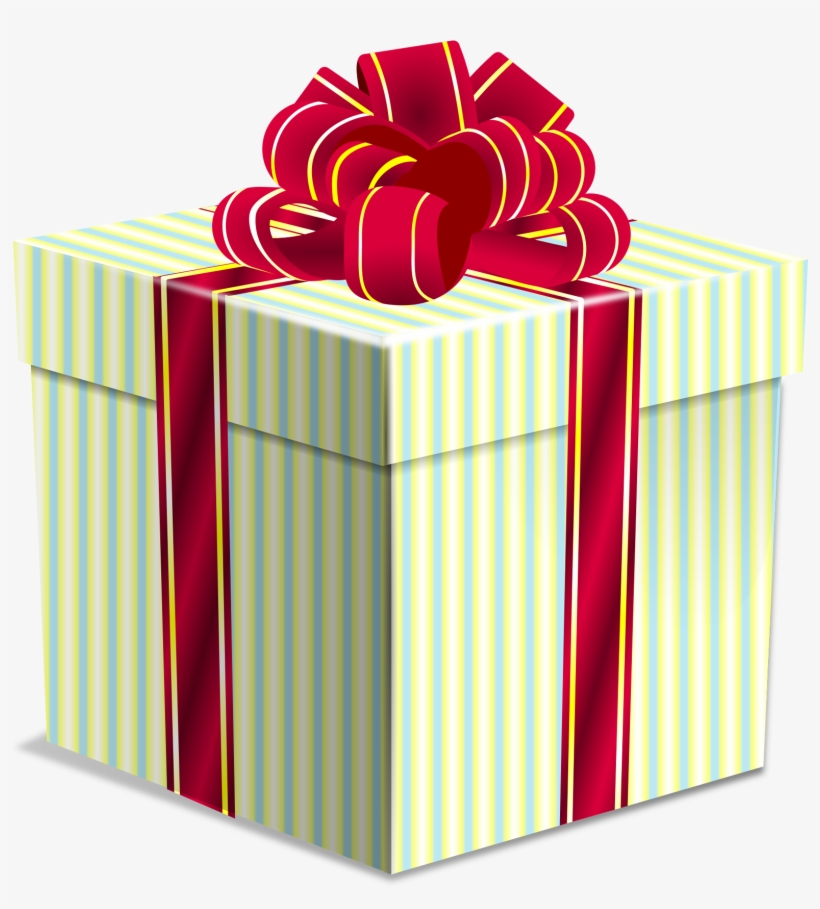 Gift Box Png Transparent Image - Gift Box Transparent, transparent png #1601156