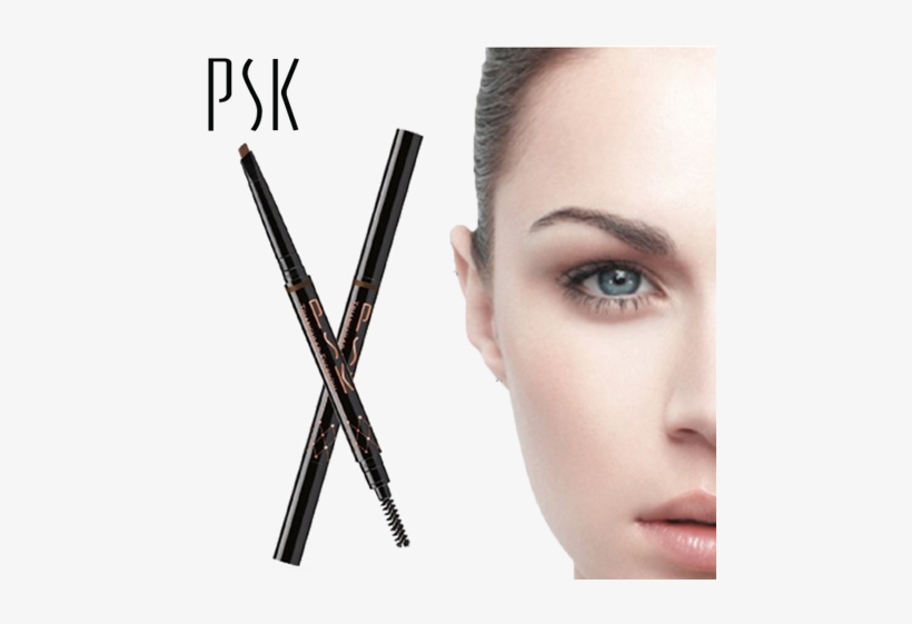 Taiwan Taiwan Psk Make Up Waterproof Triangular Eyebrow - Psk, transparent png #1601211