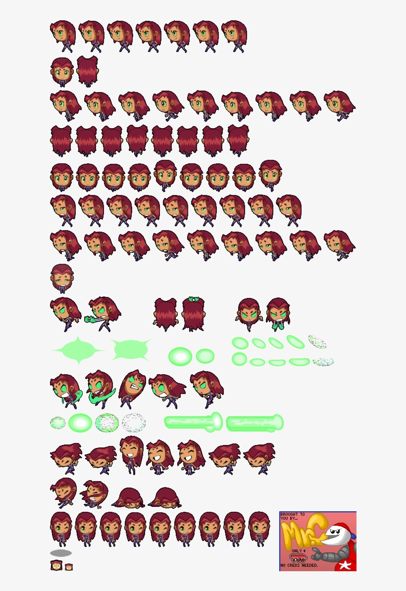 Starfire, transparent png #1601605