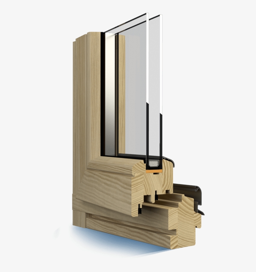 A Model Of Wooden Window Naturo Is Distinguished By - Duisburg, transparent png #1601819