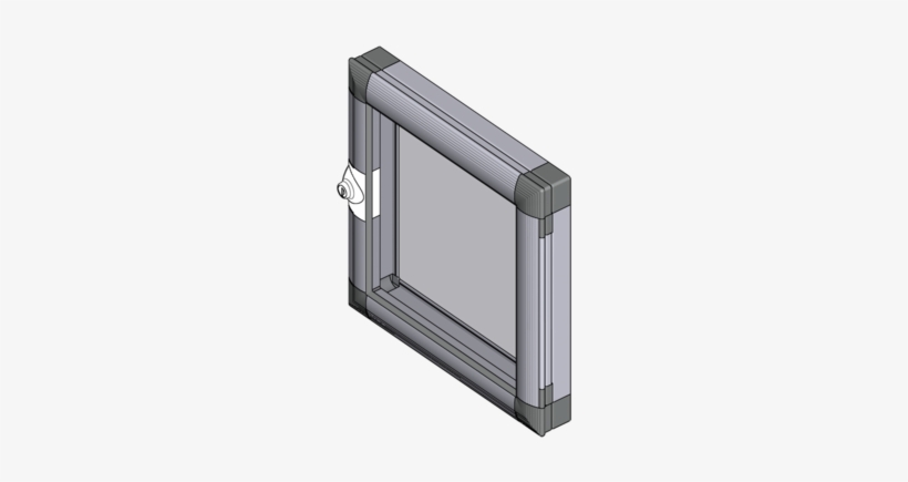 Aluminium Window Frame Mounted - Daylighting, transparent png #1601928