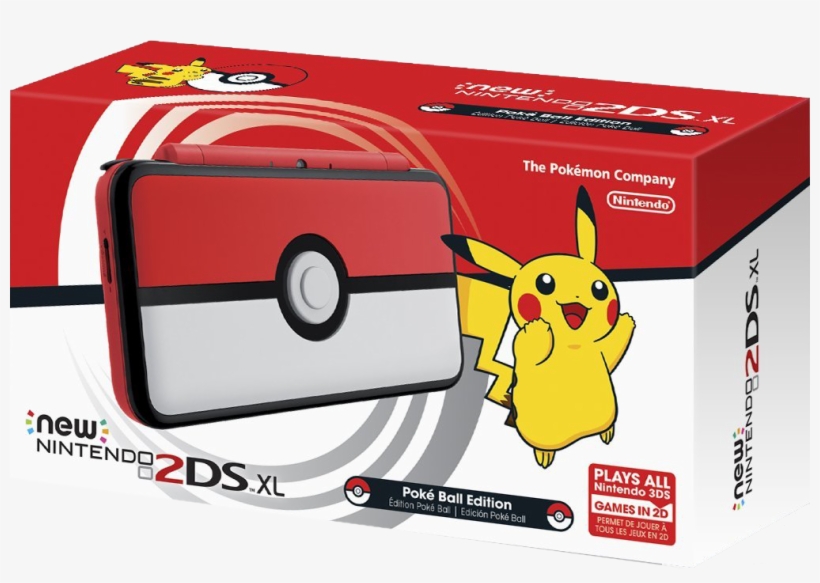 Nintendo New 2ds Xl Console - Nintendo 2ds Xl Pokemon, transparent png #1602561