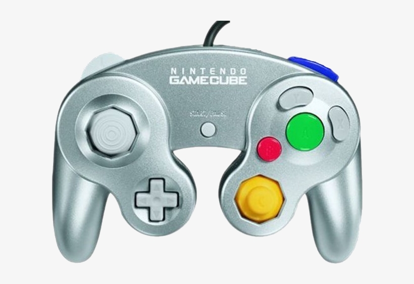 Nintendo Gamecube Silver Controller - Gamecube Controller B Button, transparent png #1602746