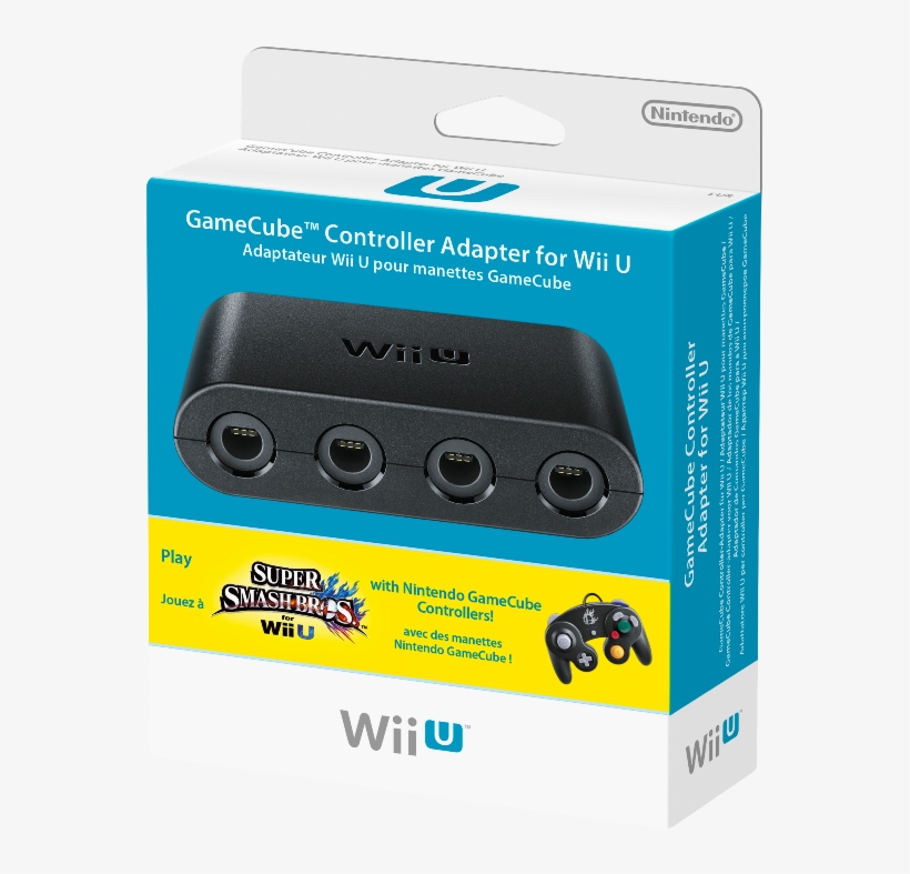 Gamecube Controller Adapter - Wii U Game Cube Adapter, transparent png #1602969