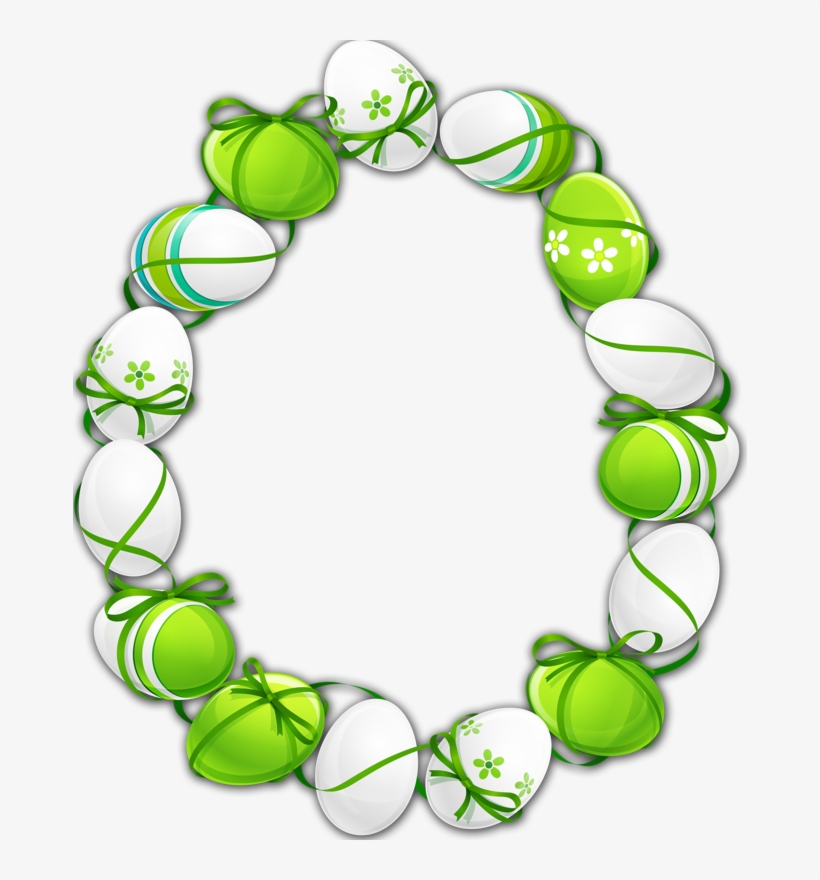 Фото, Автор Bzikolya На Яндекс - Fröhliche Ostern - Ei-kranz/bänder Karte, transparent png #1603434