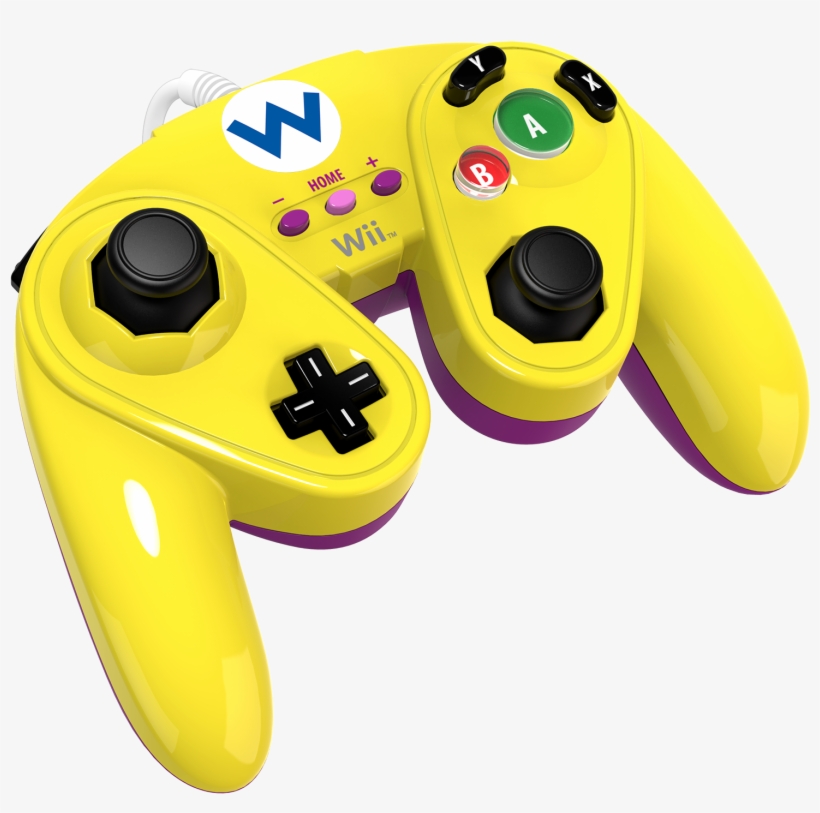 Wired Fight Pad Wario - Pdp Replica Wario Wired Gamecube Controller Wii U, transparent png #1603515