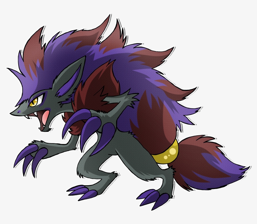 Yo Shiny Zoroark - Pokemon Mega Zoroark Shiny, transparent png #1603516