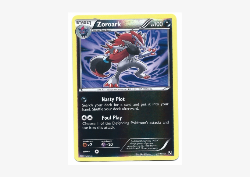 Zoroark Png, transparent png #1603597