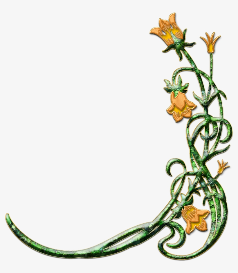 Flower Easter Religious Border Clipart - Clipart Funeral Flowers, transparent png #1603826