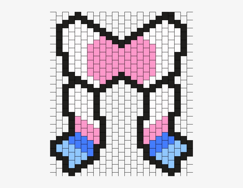 Sylveon Bow Bead Pattern - Bead, transparent png #1603926
