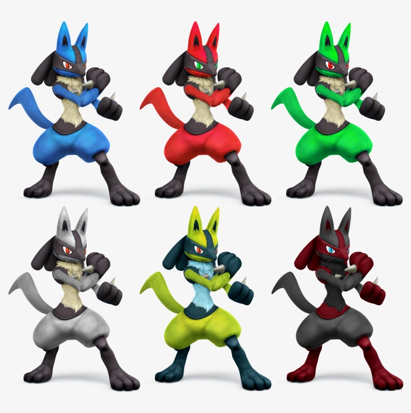 Lucario Smash Png Vector Library - Shiny Lucario Super Smash Bros, transparent png #1603987