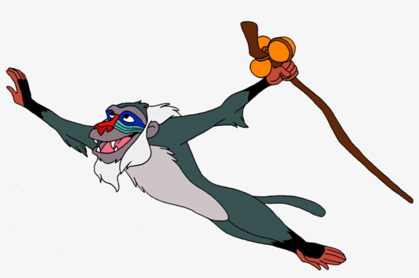 Rafiki Transparent Images Png - Lion King Rafiki Png, transparent png #1604133