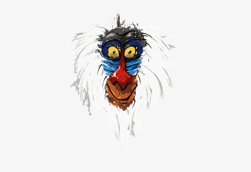 Rafiki Png Hd - Men Painted T Shirt, transparent png #1604217