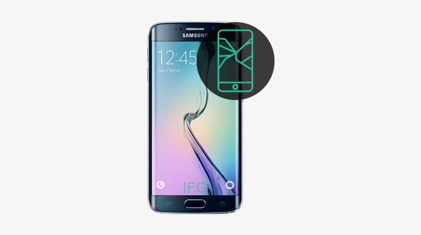 When The Glass On Your Galaxy S6 Edge Cracks It May - Fommy Otg Adapter, Micro Usb Male To Usb Female Otg, transparent png #1604321