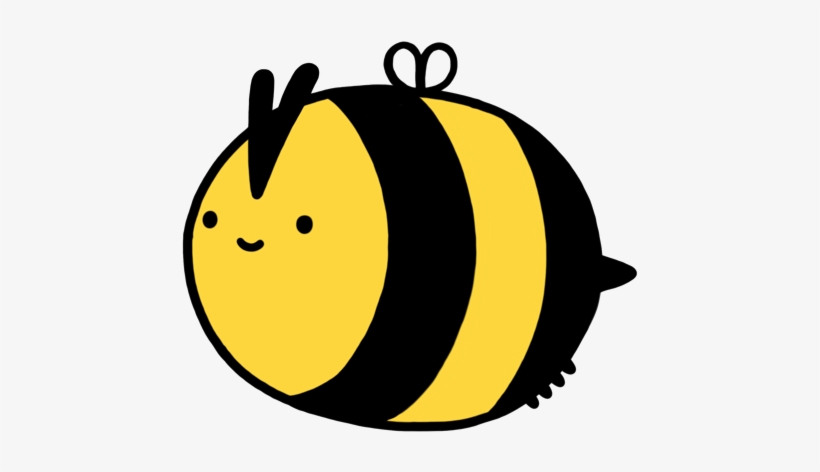 Transparent Bee Doodle - Bee Doodle Transparent, transparent png #1604659