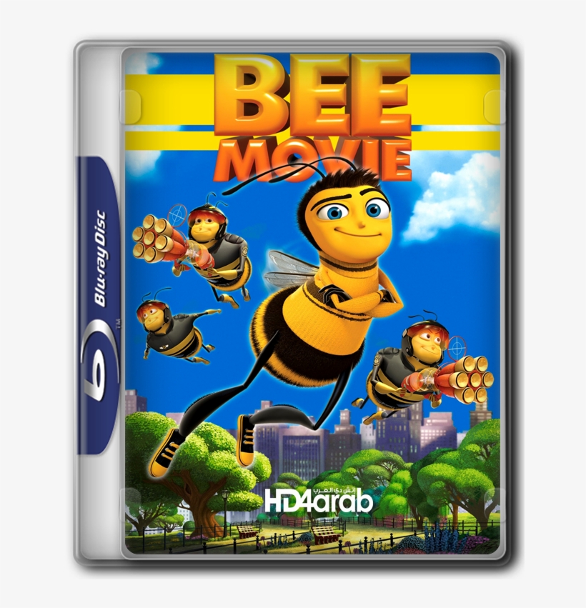 Bee Movie مدبلج للعربيه دبلجه اصليه من اسطوانه الدى - Bee Movie Dvd Full Screen, transparent png #1604680