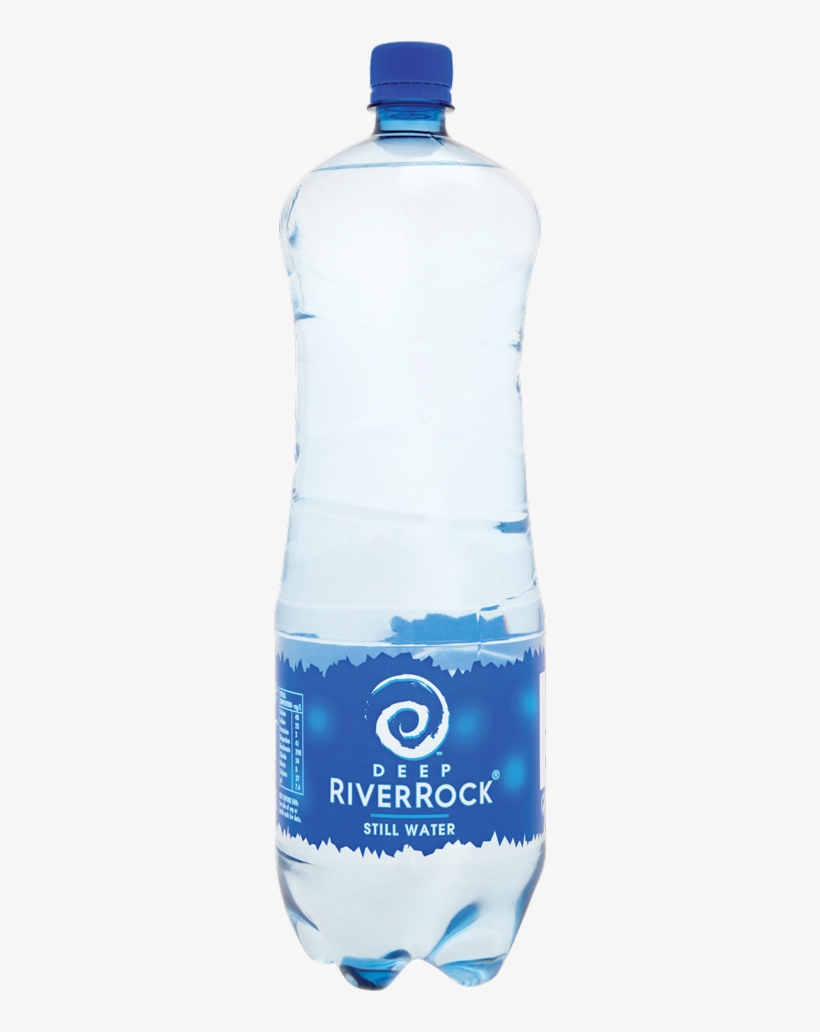 Deep Riverrock Still Water 2ltr - Kinley Water 1 Ltr, transparent png #1604978
