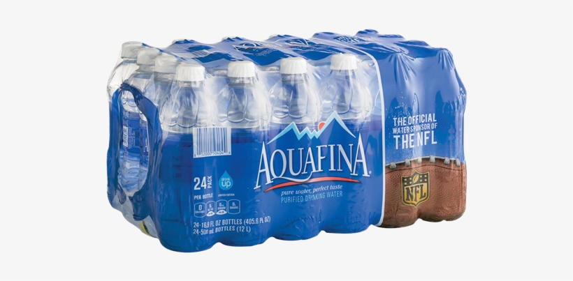 Aquafina Water 24 Pack - Water Bottle Pack Transparent, transparent png #1604999