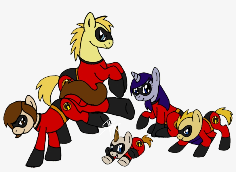 You Can Click Above To Reveal The Image Just This Once, - Incredibles My Little Pony, transparent png #1605178