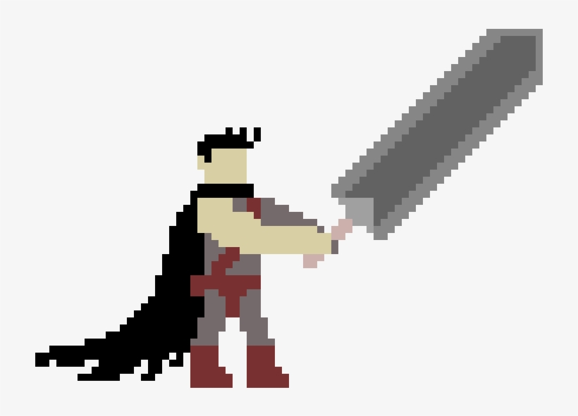 Berserk - Pixel Art, transparent png #1605236