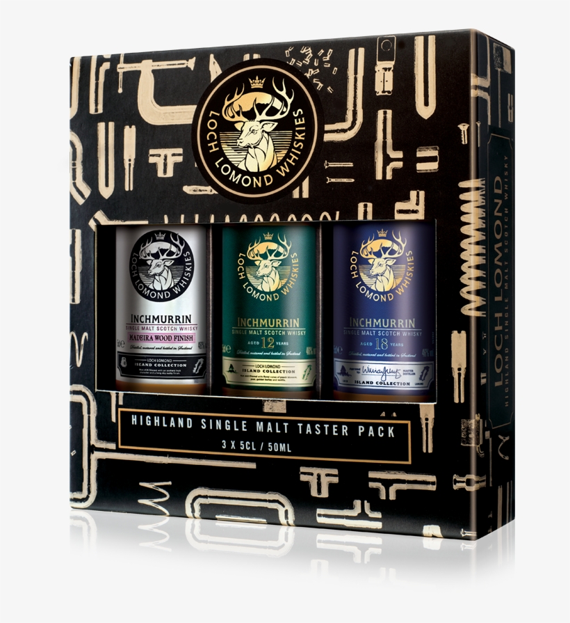 Inchmurrin Gift Pack - Loch Lomond Original Single Malt Whisky, transparent png #1605412
