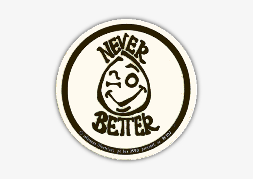 Never Better Discount Sticker - College Utah Circle 12" Magnet, transparent png #1605475