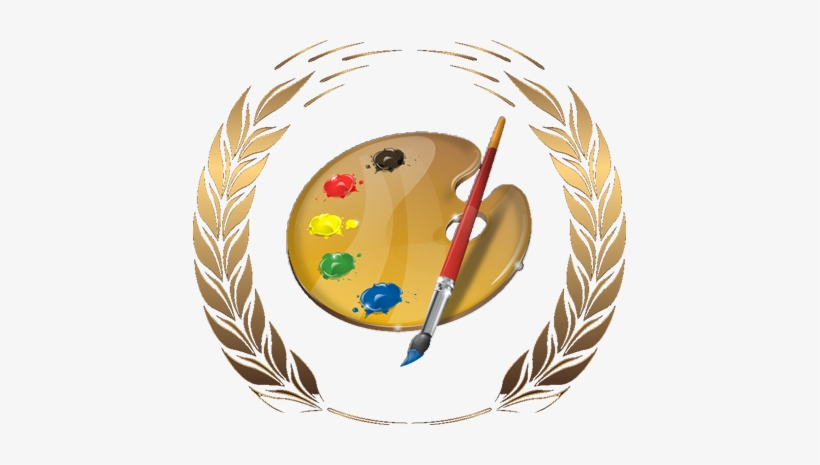 Artistic Commendation - Art Palette Png, transparent png #1606098
