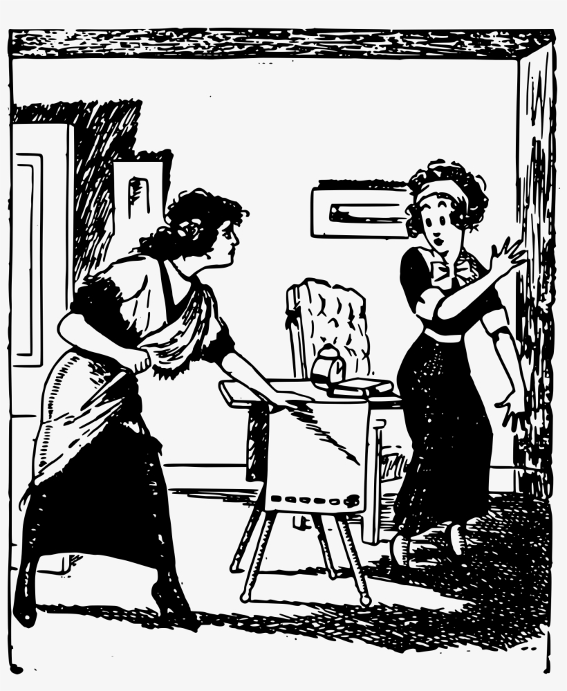 This Free Icons Png Design Of Two Girls One Knife, transparent png #1606499