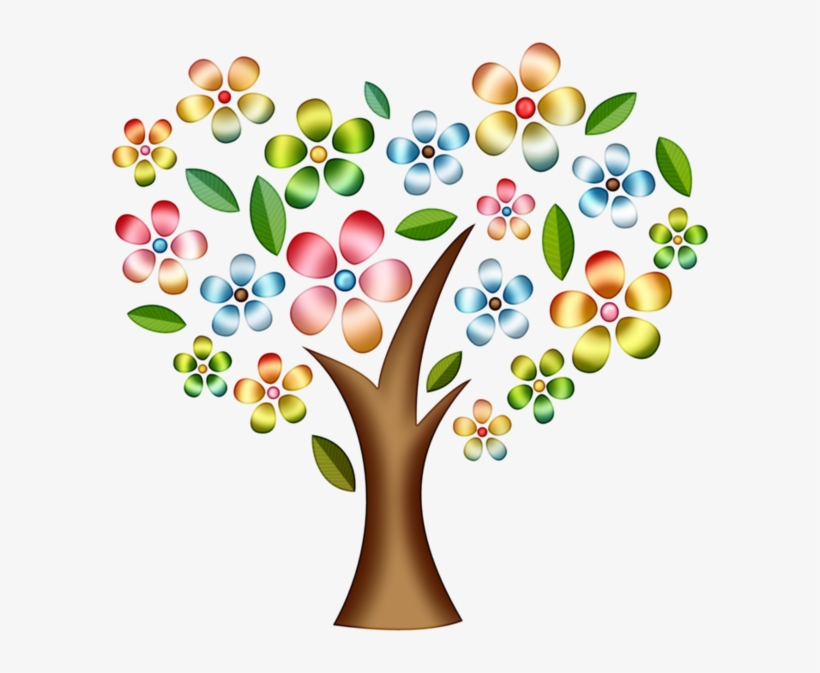 Artistic - Arbre En Fleurs Clip Art, transparent png #1606811