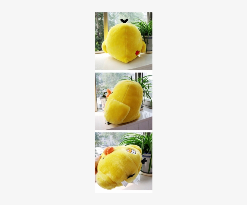 Fat Yellow Chick Plush Toy Soft Cuddle Doll 40cm, transparent png #1606854