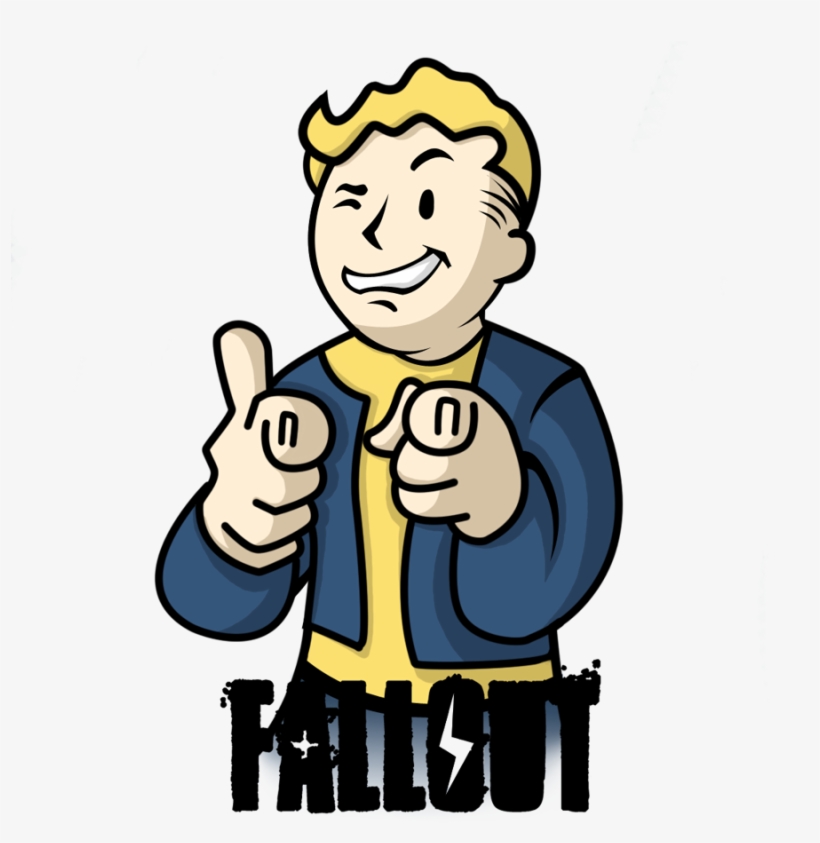Vault Boy Stencil - Bethesda Fallout 4 Vault Boy Appliqu With Embossing, transparent png #1606859