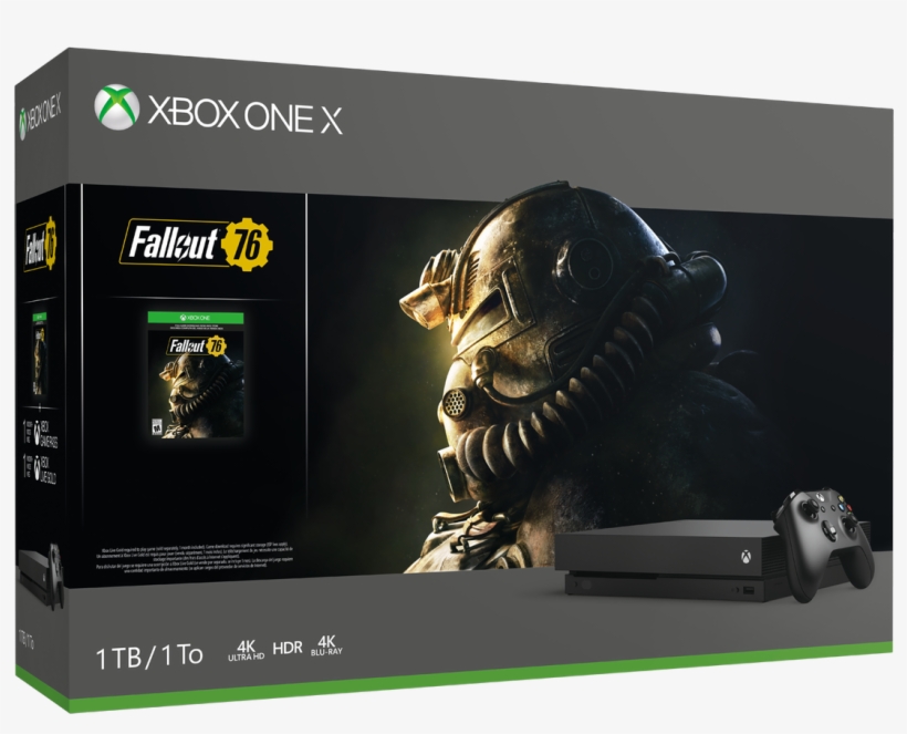 A Game Like This Deserves Its Own Bundle - Xbox One X Fallout 76, transparent png #1607056