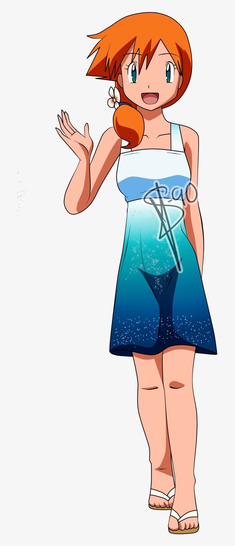 Misty In Tumblr - Misty Pokemon Grown Up, transparent png #1607411