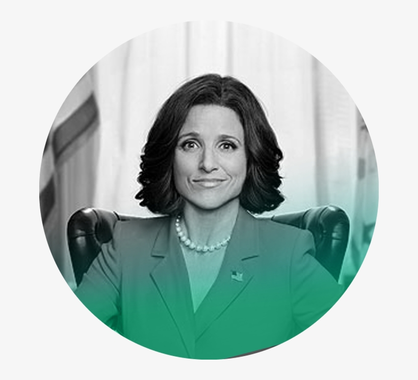 Julia Louis-dreyfus - Julia Louis Dreyfus Veep, transparent png #1607596
