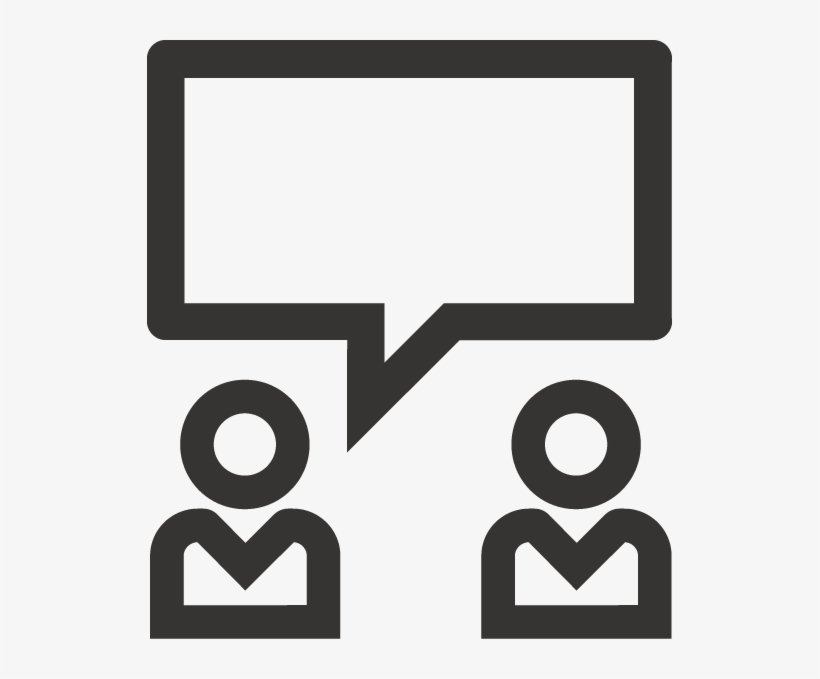 Customer Engagement Powered By Artificial Intelligence - Customer Discussion Icon Png, transparent png #1607842