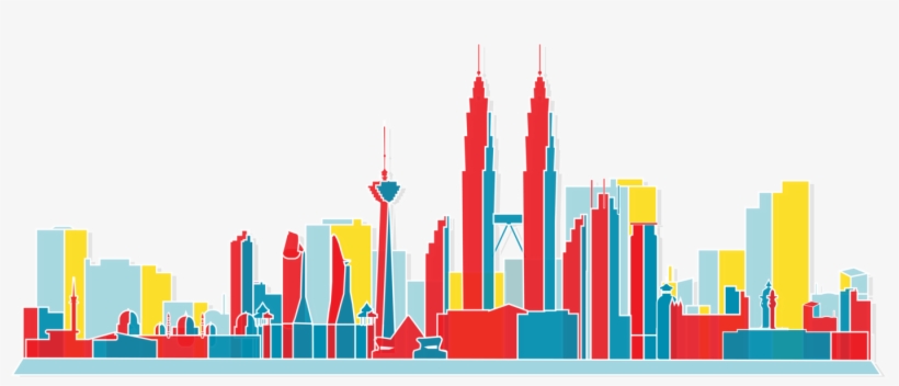 Kuala Lumpur Skyline - Skyline Graphics Png, transparent png #1608092