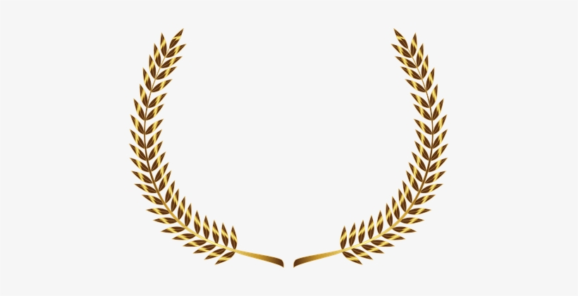 Branch Olive Branch Gold Nature Plant Leav - Laurel Wreath Gold Png, transparent png #1608095