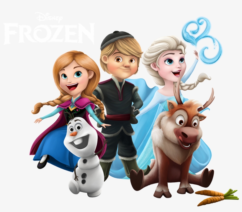 Frozen Characters Png Image - Frozen Bebes, transparent png #1608291