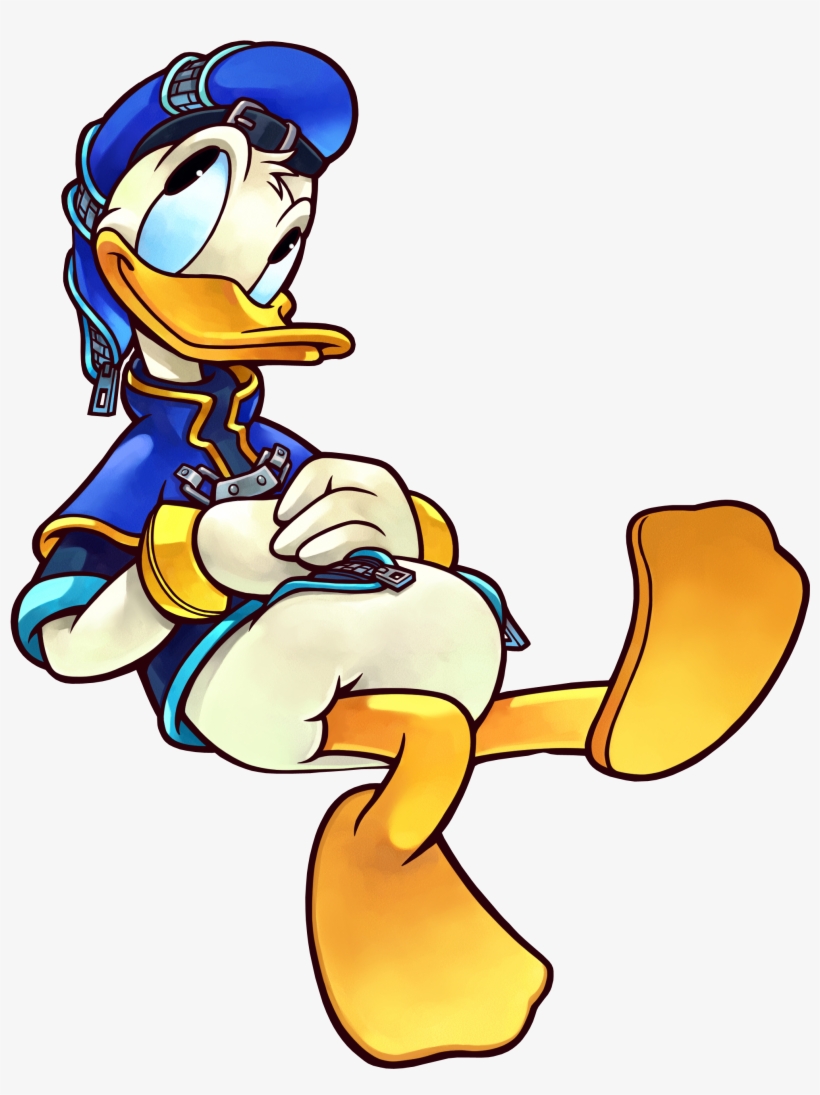 Donald02 - Kingdom Hearts Chain Of Memories Donald, transparent png #1608350