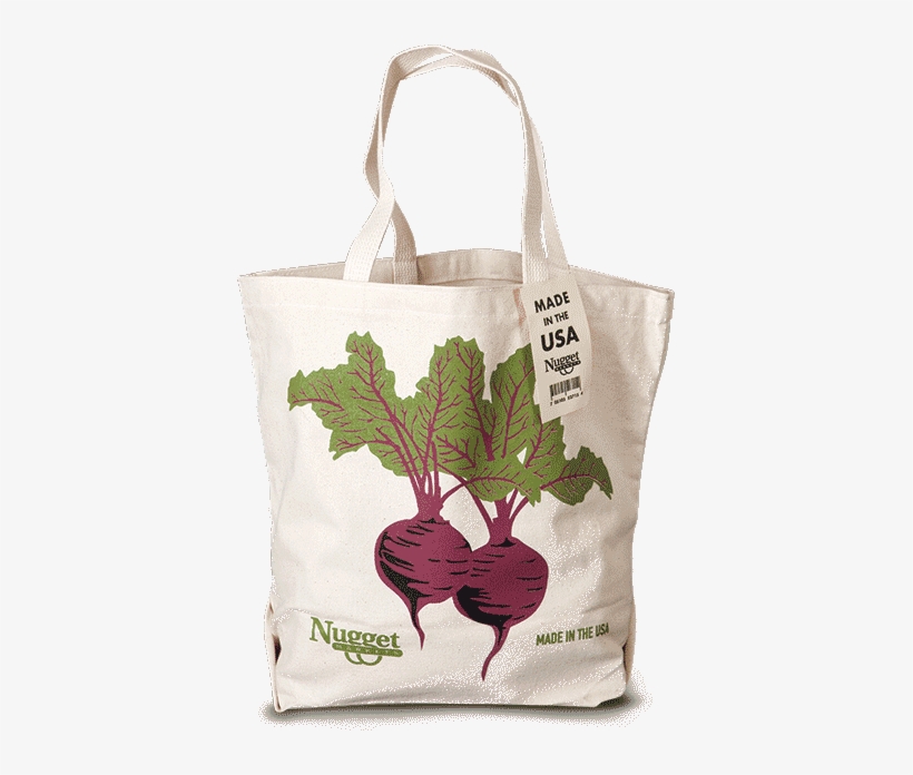 Nugget Markets Cavas Grocery Bag - Shopping Bag, transparent png #1608719