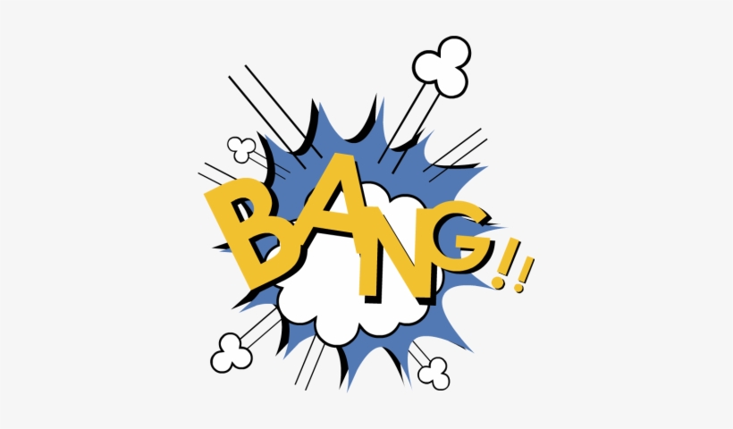 Bang Cliparts - Big Bang Clip Art, transparent png #1608828