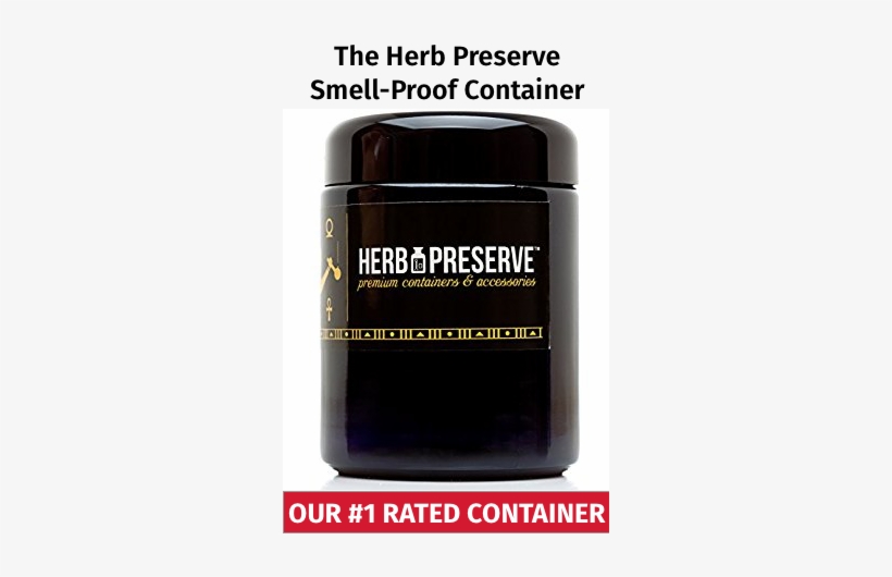 Herb Preserve Container - Herb Preserve Half Oz (250 Ml) Capacity Medium Size, transparent png #1609176