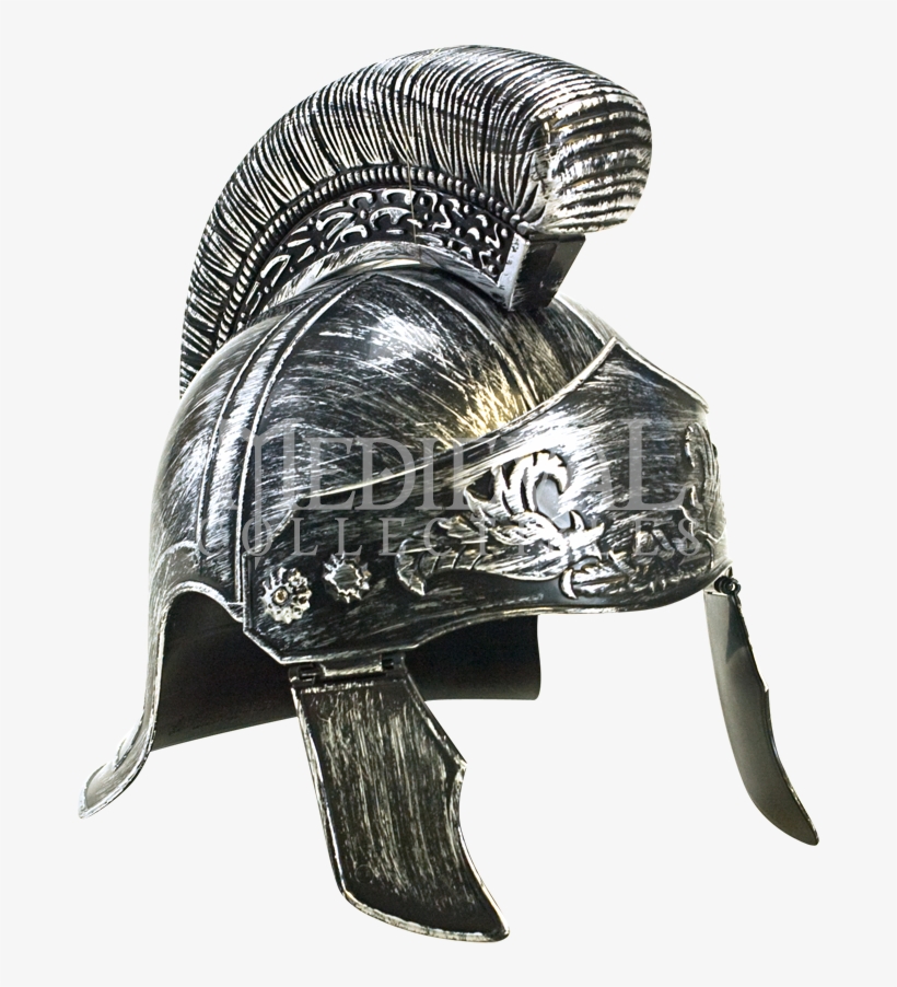 Roman Centurion Helmet - Greek Style Plastic Helmet Halloween Accessory, Adult, transparent png #1609301