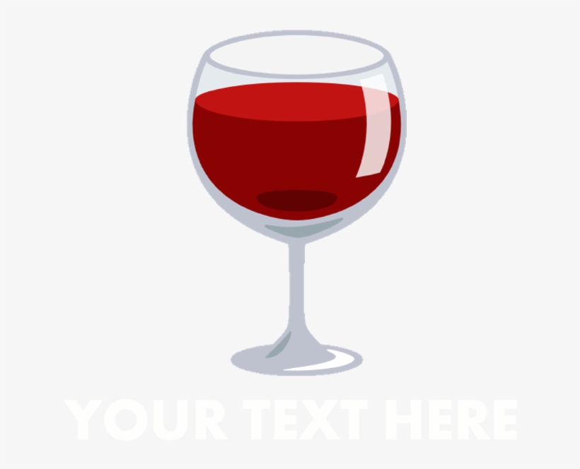 Favorite - Glass Wine Emoji, transparent png #1609577