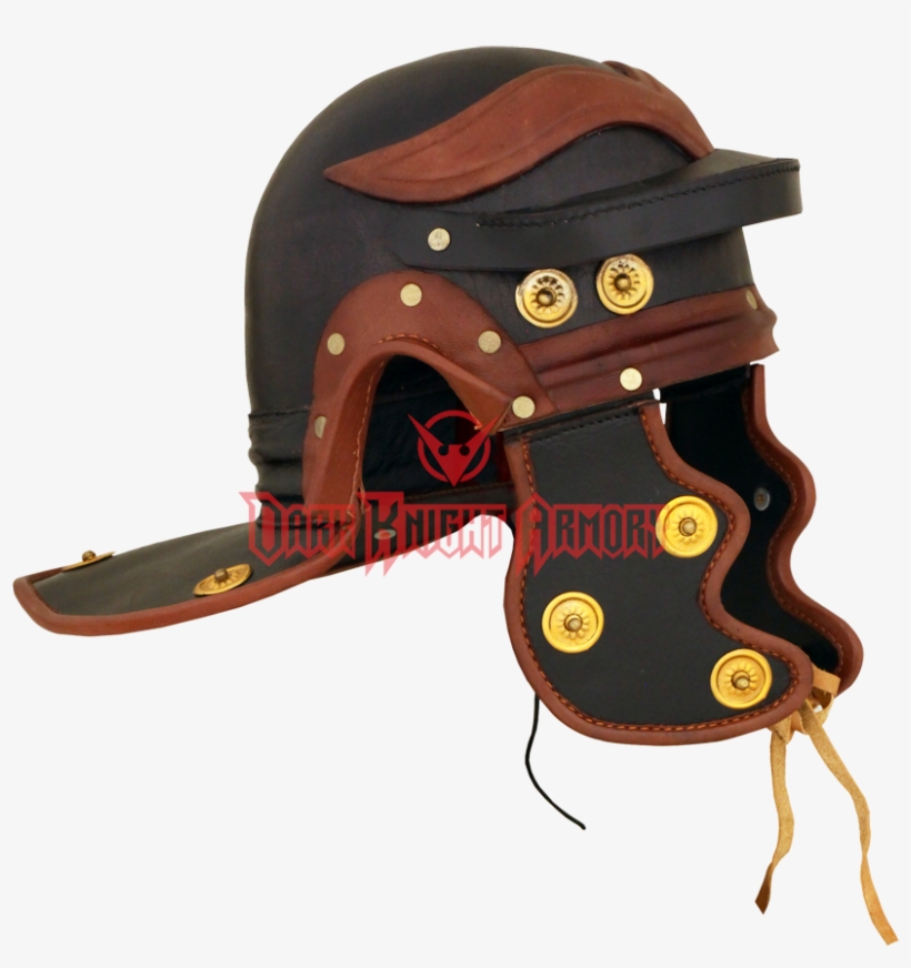 Roman Helmet Vector - Leather Roman Helmet, transparent png #1609676