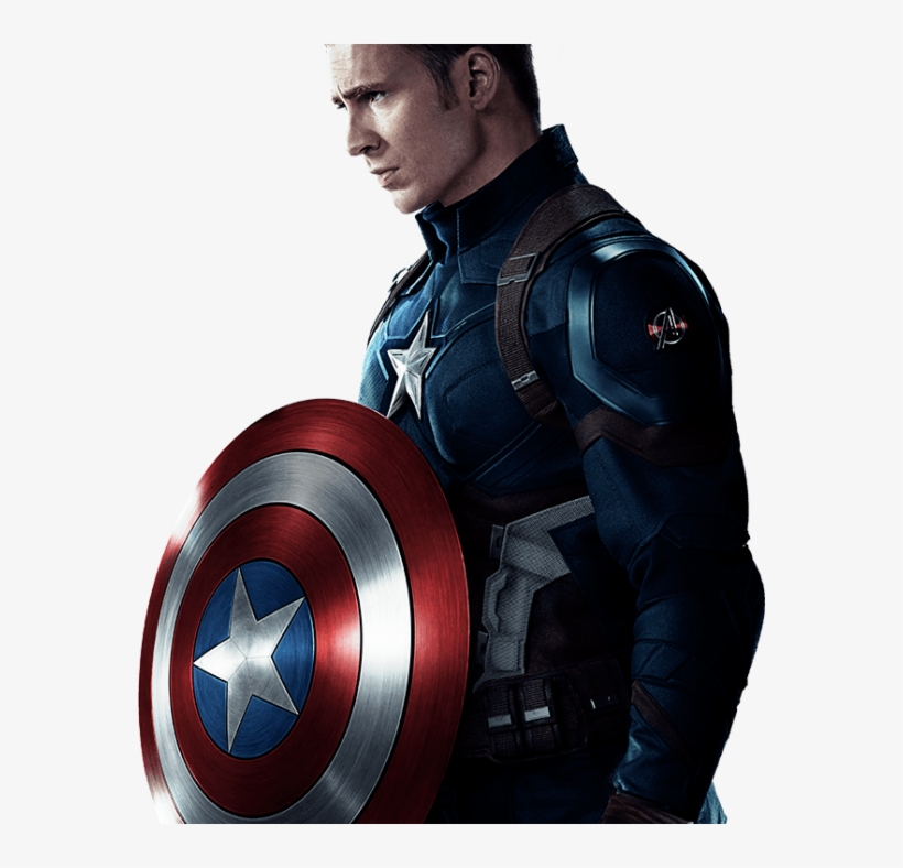 Captain America Logo Jacket - Captain America, transparent png #1609836