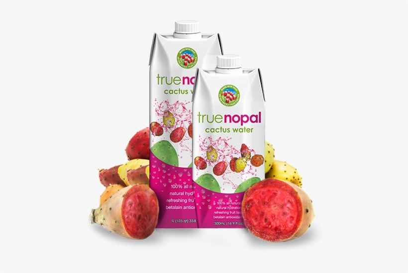True Nopal Cactus Water - True Nopal - Cactus Water - 16.9 Oz., transparent png #1610110