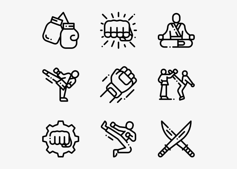 Martial Arts - Event Icon, transparent png #1610326