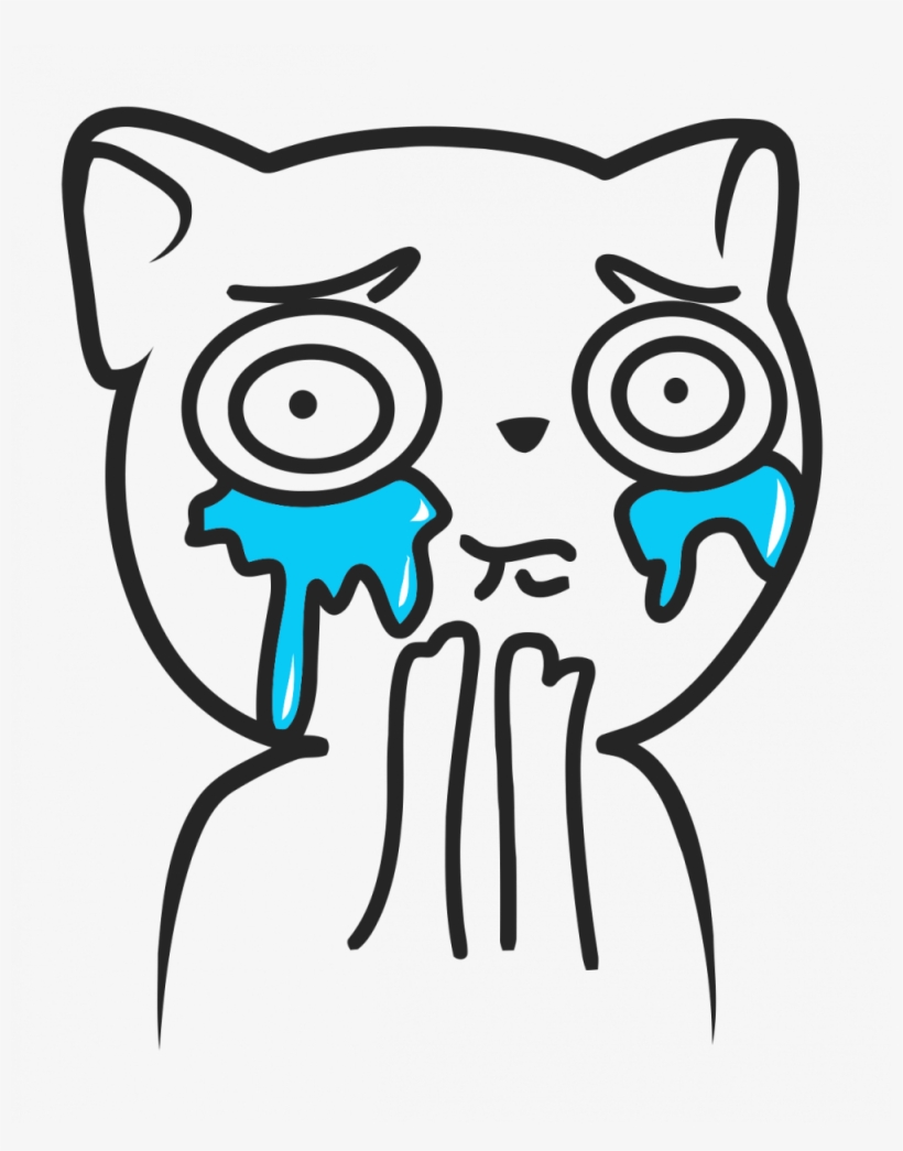 Thumb Image - Meme Cute Crying Face, transparent png #1610372