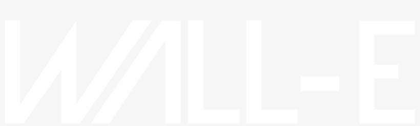 Wall E Logo White, transparent png #1610395